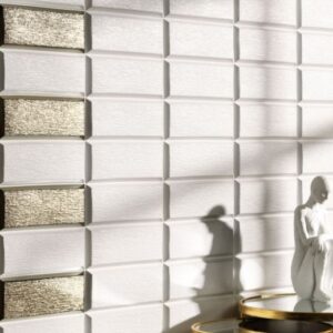 Figures Bisell Zen Oro subway Matt Tile 6 Inch x 10 Inch 