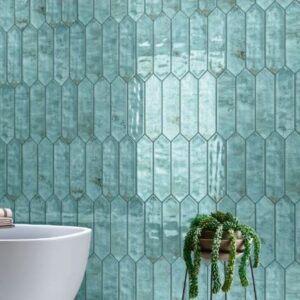 Polo Picket Ocean Blue Subway Tile