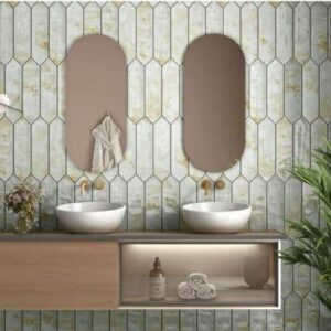 Polo Picket Subway Snow Tile