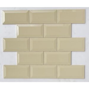 Sand Bevelled Subway Tile 4 Inch * 8 Inch