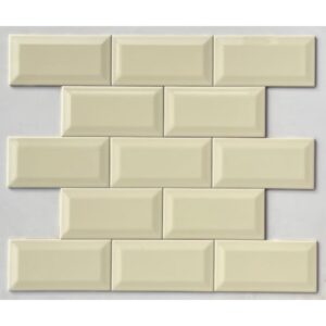 Ivory Bevelled Subway Tile 4 Inch * 8 Inch